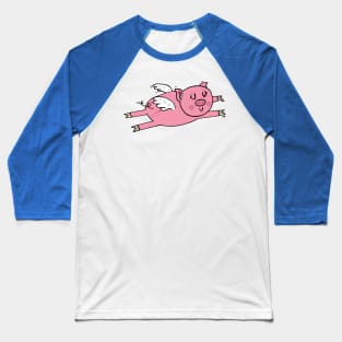 Flying pig Baseball T-Shirt